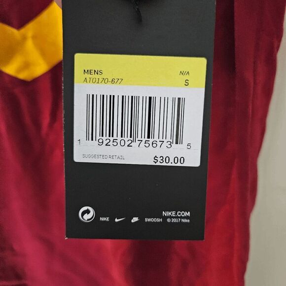 Nike Florida State Icon Performance T-Shirt NWT Mens Red Size Small - Picture 3 of 4